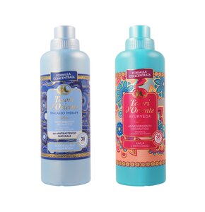 Płyn do płukania TESORI D ORIENTE Thalasso 760 ml + Płyn do płukania TESORI D ORIENTE Ayurveda 760 ml