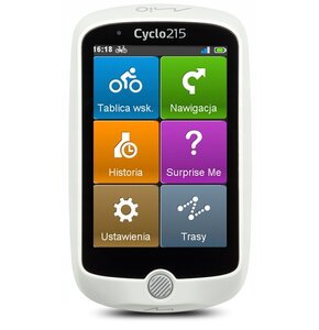 Nawigacja rowerowa i dla pieszych MIO Cyclo 215 HC 3.5" Europa, satelitarna