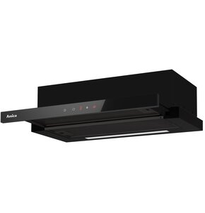 Okap AMICA OTP6651BG Czarne szkło 508m3/h 63dB klasa B Timer