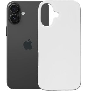 Etui 3MK Hardy MagSilicone do Apple iPhone 16 Biały
