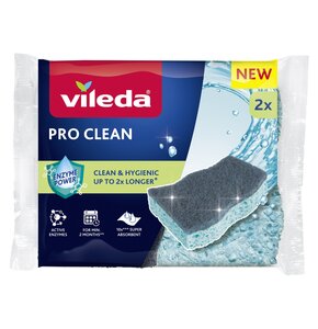 Zmywak kuchenny VILEDA Pro Clean Viscose (2 sztuki)