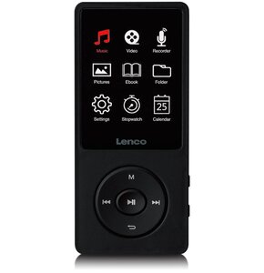 Odtwarzacz MP3/MP4 LENCO Xemio-669BK Czarny