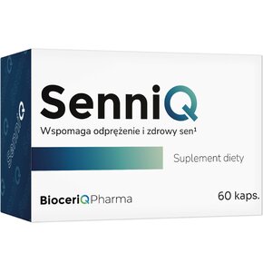 Suplement diety BIOCERIQ Senniq (60 kapsułek)
