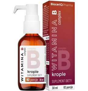 Witamina B BIOCERIQ w kroplach (30 ml)