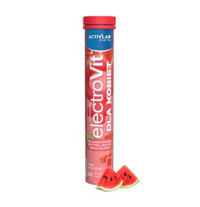 Elektrolity ACTIVLAB Dla kobiet Arbuzowy (20 tabletek)