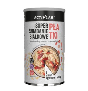 Owsianka ACTIVLAB Super śniadanie białkowe z truskawkami (500 g)