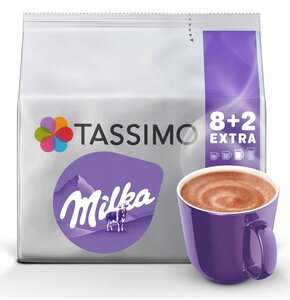 Kapsułki TASSIMO Jacobs Milka do ekspresu Bosch Tassimo (10 szt.)