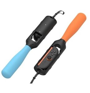 Uchwyt na Joy-Con YAXO Baseball Set Inferno Pomarańczowy/Niebieski