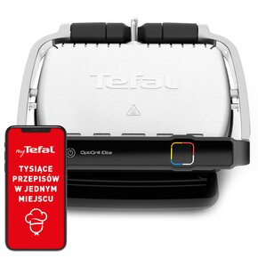 Grill elektryczny TEFAL GC750D30 OptiGrill Elite z automatycznymi programami