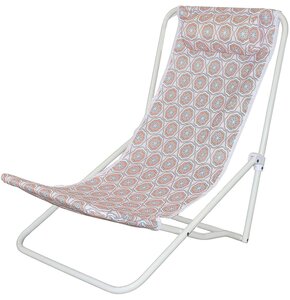 Leżak plażowy PROBEACH 1073835 Niebiesko-pomarańczowy