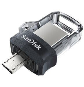 Pendrive SANDISK Ultra Dual Drive 128GB, USB 3.2 Gen. 1 (USB 3.0), Odczyt 130 Mb/s