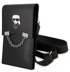 Etui KARL LAGERFELD Ikonik Karl Chain Czarny