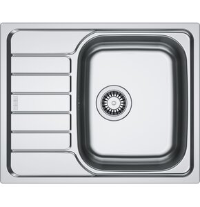 Zlewozmywak jednokomorowy z ociekaczem FRANKE Spark SKN 611-62/50 101.0712.223 Stalowy 50x62