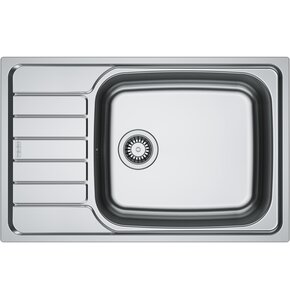Zlewozmywak jednokomorowy z ociekaczem FRANKE Spark SKL 611-78/50 XL 101.0712.229 Len 50x78