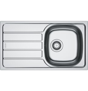 Zlewozmywak jednokomorowy z ociekaczem FRANKE Spark SKN 611-78/44 101.0712.225 Stal szlachetna 43.5x78