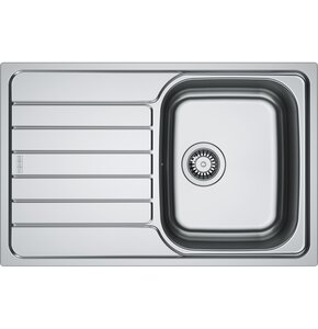 Zlewozmywak jednokomorowy z ociekaczem FRANKE Spark SKN 611-78 50 101.0712.230 Stalowy 50x78