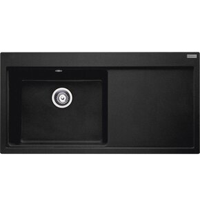 Zlewozmywak jednokomorowy z ociekaczem FRANKE Mythos MTG 611-100 114.0743.112 Onyx 51.5x100