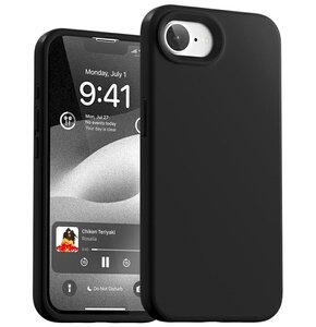 Etui MERCURY Silicone do Apple iPhone 16e Czarny