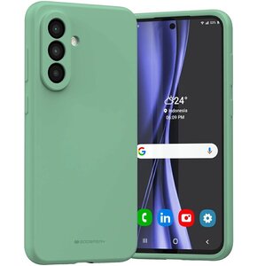 Etui MERCURY Silicone do Samsung Galaxy A36 Zielony