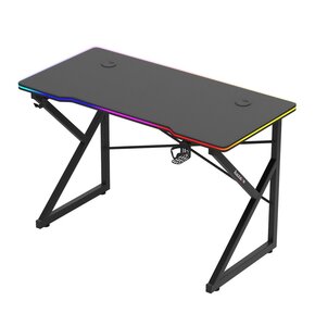 Biurko gamingowe HUZARO Hero 1.7 RGB Czarny