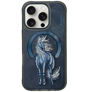 Etui NIMMY Magnetic Fantasy Animal MagSafe do Apple iPhone 16 Pro Max Niebieski