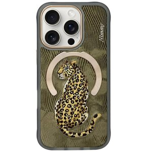 Etui NIMMY Magnetic Fantasy Animal MagSafe do Apple iPhone 16 Pro Max Złoty