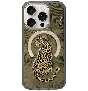 Etui NIMMY Magnetic Fantasy Animal MagSafe do Apple iPhone 16 Pro Złoty
