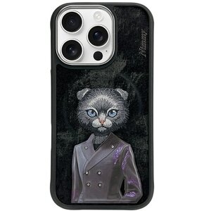 Etui NIMMY Magnetic Fashion Cute Pet MagSafe do Apple iPhone 16 Pro Max Czarny