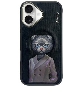 Etui NIMMY Magnetic Fashion Cute Pet MagSafe do Apple iPhone 16 Czarny