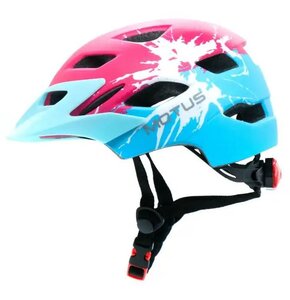 Kask MOTUS MOTHAM4KB Czerwono-niebieski dla Dzieci (rozmiar S/M)