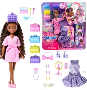 Lalka Barbie Dream Besties Brooklyn wyszykuj się ze mną JGG39