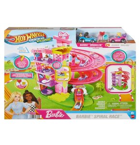 Tor Hot Wheels RacerVerse Barbie Spiral Race JDD65