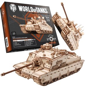 Zabawka drewniana LITTLE STORY World of Tanks 3D Tortoise (1219 elementów)
