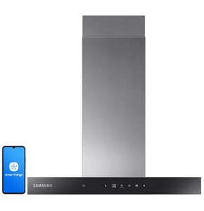 Okap SAMSUNG NK24C5703TS Stal nierdzewna + Czarne szkło 744m3/h 72dB klasa A