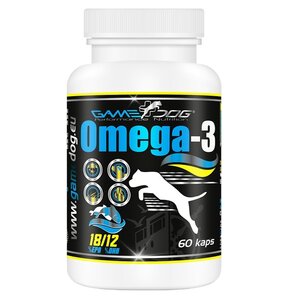 Suplement dla psa GAME DOG Omega-3 (60 kapsułek)