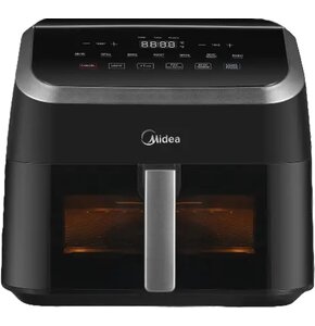 Air Fryer Frytkownica beztłuszczowa MIDEA Space Master MAD85000ADK z okienkiem do obserwacji postępów gotowania