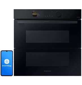 Piekarnik SAMSUNG NV7B6785KAK U2 Dual Cook Flex Elektryczny parowy Czarne szkło A+