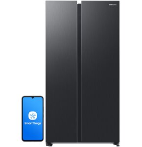 Lodówka SAMSUNG RS66DG815CB1EF Side by Side AI No Frost 178cm Grafitowa stal