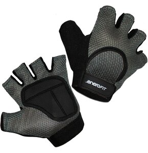 Rękawice treningowe ENERO FIT 584978 (rozmiar L) Czarno-szary