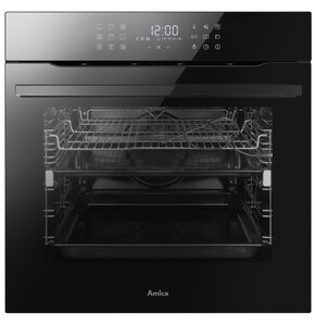 Piekarnik AMICA ED97599BA+ X-TYPE Steam Po OpenUp Elektryczny parowy Czarny A+ Termosonda
