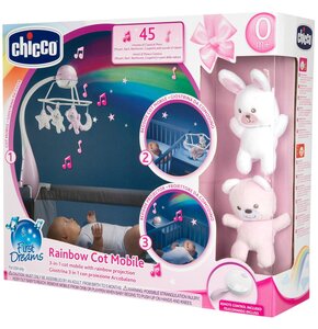 Karuzela CHICCO First Dreams Rainbow 00011041100000 Różowy
