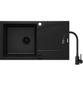 Zlewozmywak DEANTE Evora ZQJJN113 Nero + Bateria