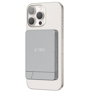 Powerbank TECH-PROTECT PB14 LifeMag MagSafe 5000 mAh Srebrny