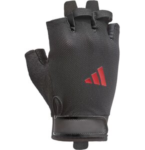 Rękawice treningowe ADIDAS Essential Training (rozmiar L) Czarno-czerwony