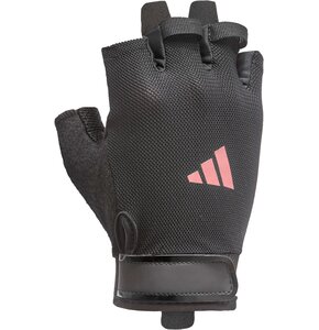Rękawice treningowe ADIDAS Essential Training (rozmiar XS) Czarno-różowy