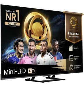 Telewizor HISENSE 75U78Q 75" MINILED 4K 144Hz VRR VIDAA Dolby Vision Dolby Atmos HDMI 2.1