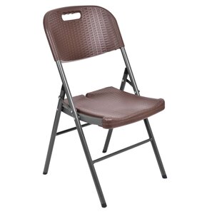 Krzesło EHOKERY Rattan Brązowy
