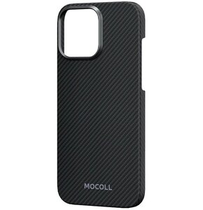Etui MOCOLL Bulletproof Aramid Fiber Magnetic do Apple iPhone 16 Pro Max Czarny