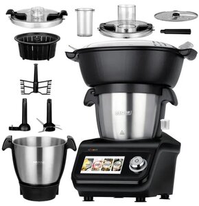Wielofunkcyjny robot kuchenny ICOOOK MRK-28 1300W z wagą i funkcją gotowania (2 MISY W ZESTAWIE)