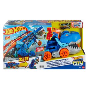 Samochód Hot Wheels T-Rex Mega Transporter HNG50